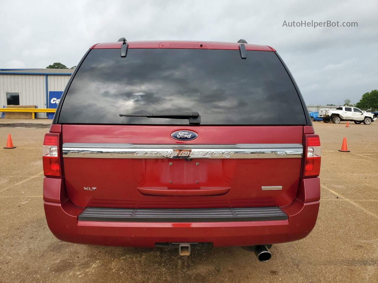 2017 Ford Expedition El Xlt Red vin: 1FMJK1HTXHEA42642