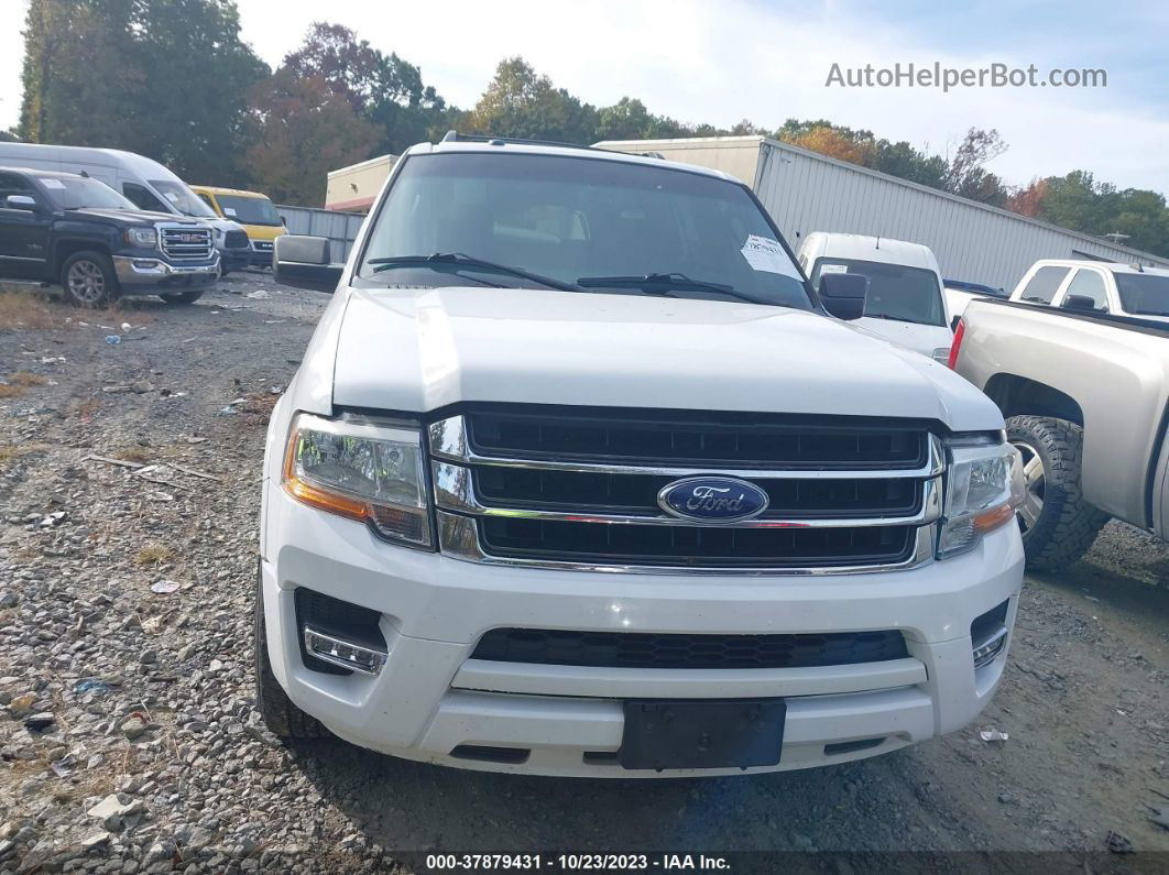 2017 Ford Expedition El Xlt White vin: 1FMJK1HTXHEA55536
