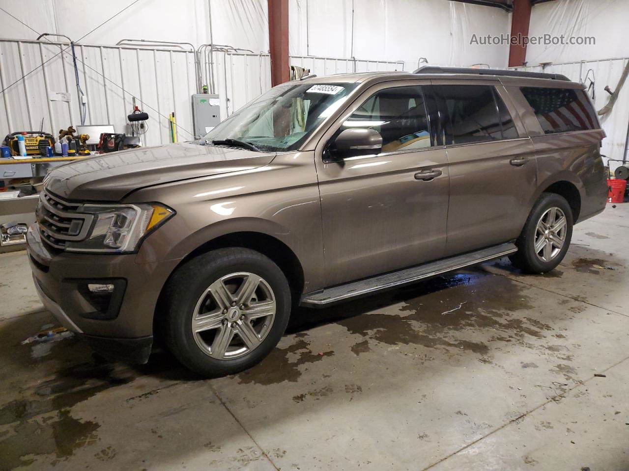 2018 Ford Expedition Max Xlt Brown vin: 1FMJK1HTXJEA54974