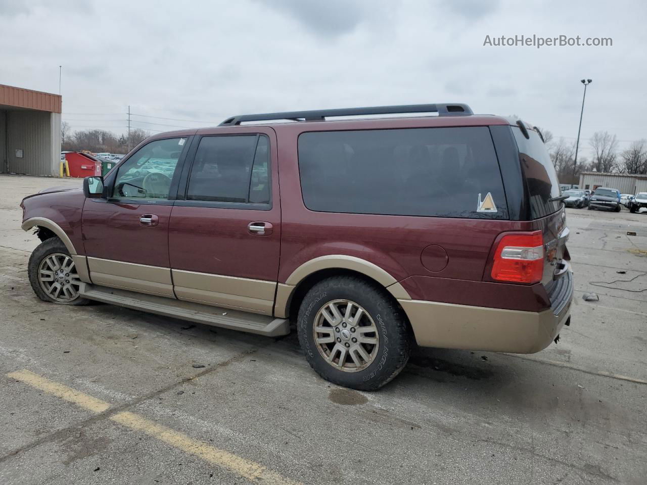 2012 Ford Expedition El Xlt Burgundy vin: 1FMJK1J50CEF06719