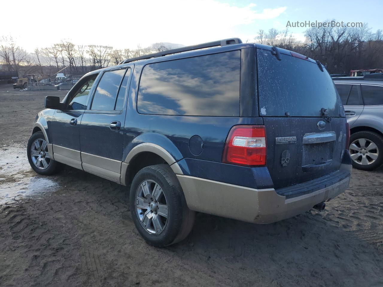 2012 Ford Expedition El Xlt Blue vin: 1FMJK1J50CEF08387