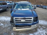 2012 Ford Expedition El Xlt Blue vin: 1FMJK1J50CEF08387