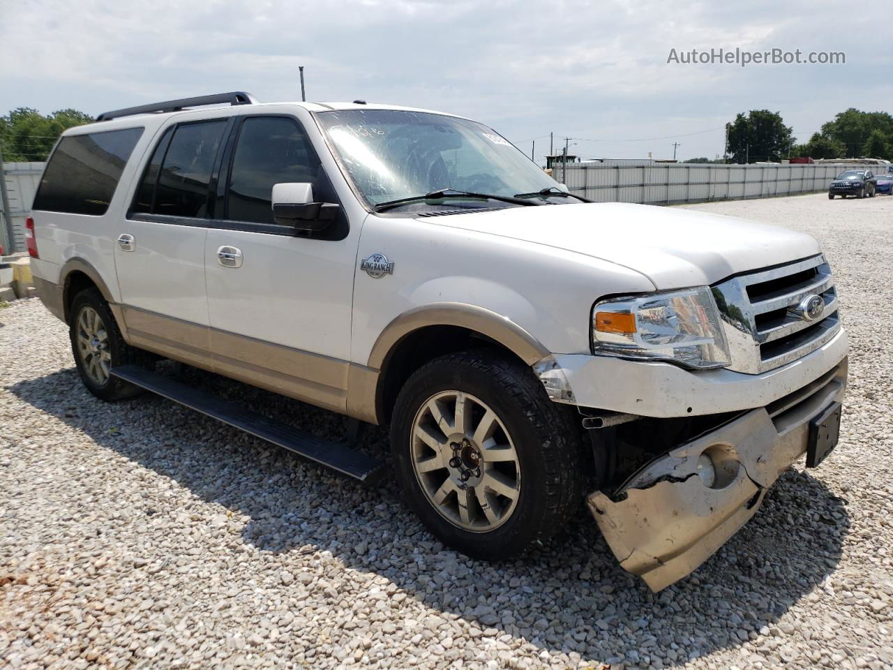 2012 Ford Expedition El Xlt Белый vin: 1FMJK1J50CEF47044