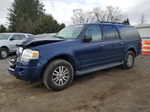 2012 Ford Expedition El Xlt Blue vin: 1FMJK1J52CEF45960