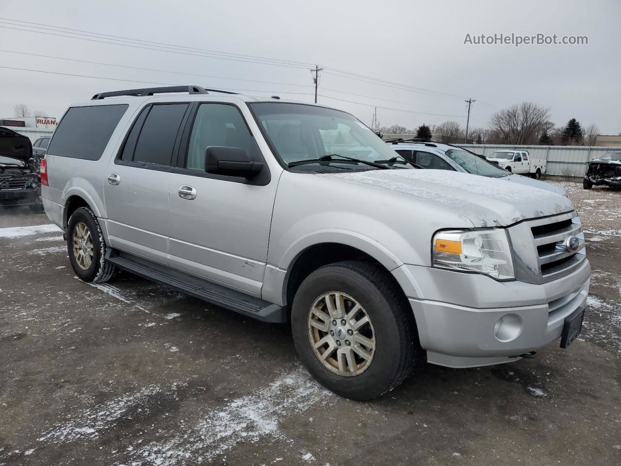 2012 Ford Expedition El Xlt White vin: 1FMJK1J53CEF34644