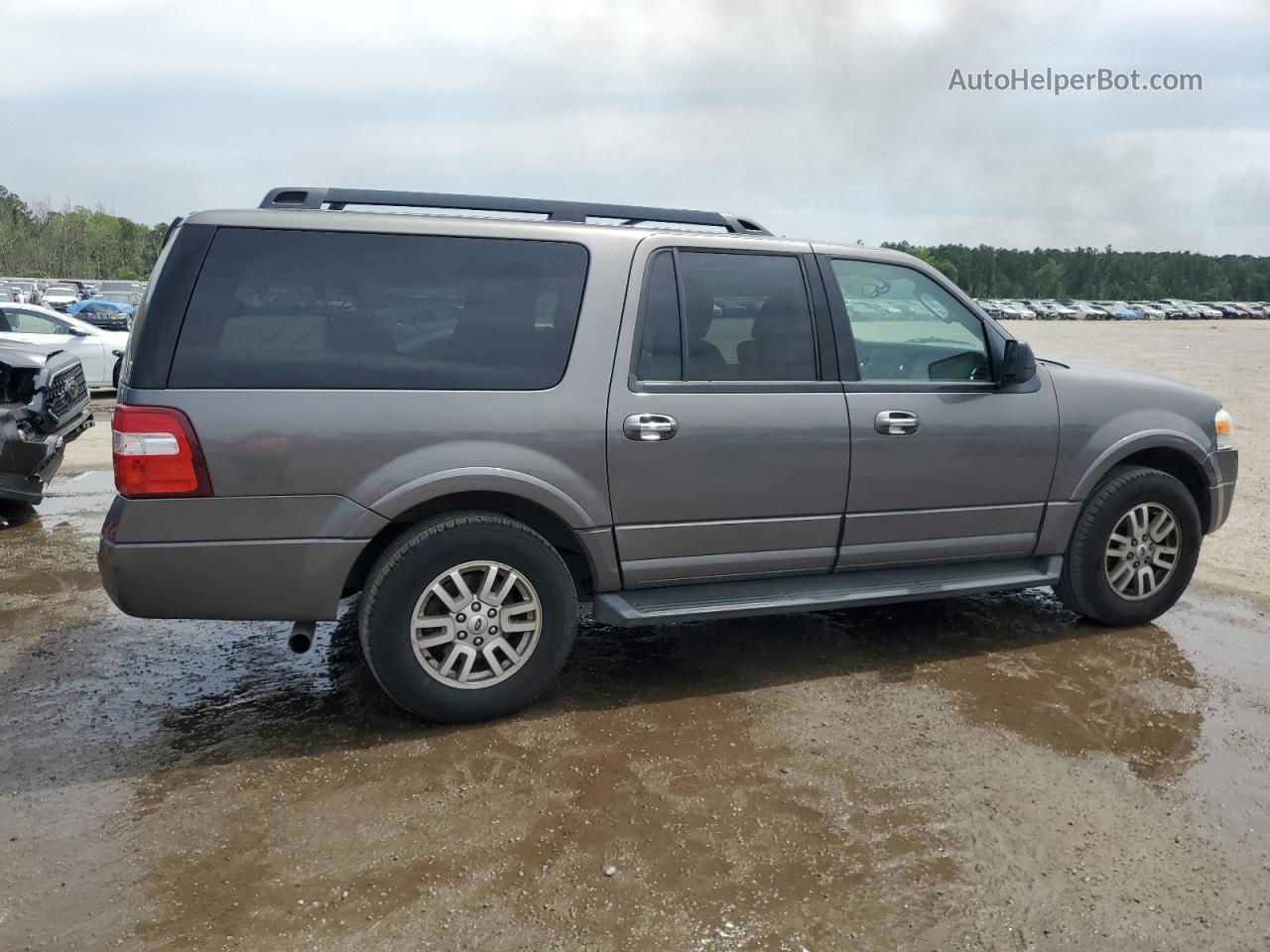 2012 Ford Expedition El Xlt Gray vin: 1FMJK1J54CEF23006