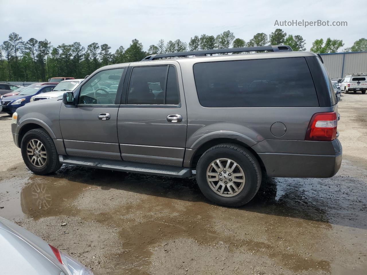 2012 Ford Expedition El Xlt Серый vin: 1FMJK1J54CEF23006