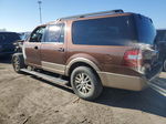 2012 Ford Expedition El Xlt Brown vin: 1FMJK1J54CEF63652