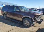 2012 Ford Expedition El Xlt Brown vin: 1FMJK1J54CEF63652