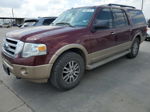 2012 Ford Expedition El Xlt Maroon vin: 1FMJK1J55CEF23189