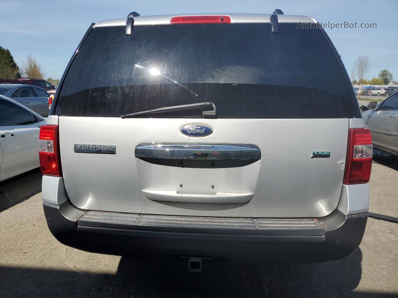 2012 Ford Expedition El Xlt Silver vin: 1FMJK1J57CEF41872