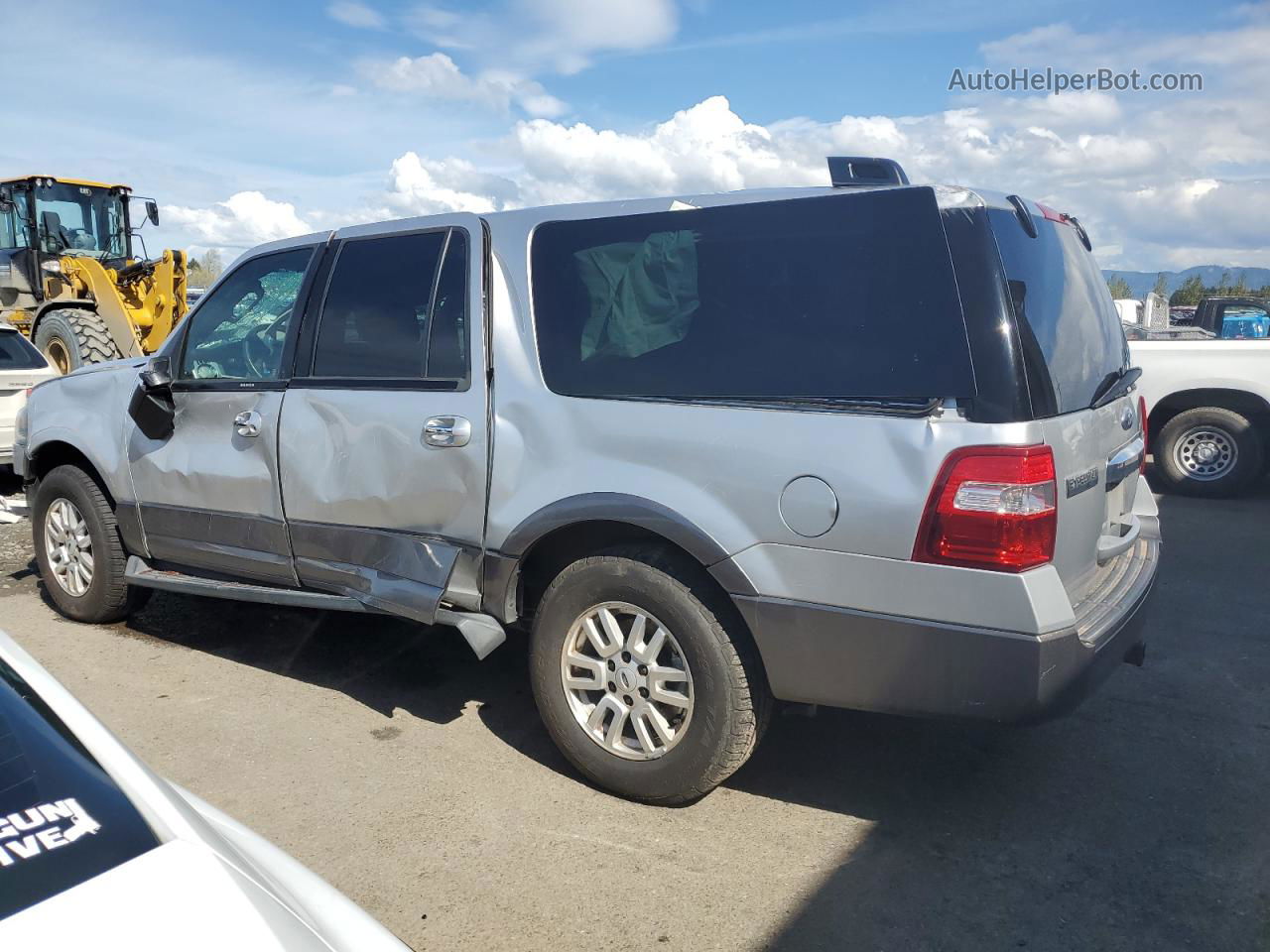 2012 Ford Expedition El Xlt Silver vin: 1FMJK1J57CEF41872