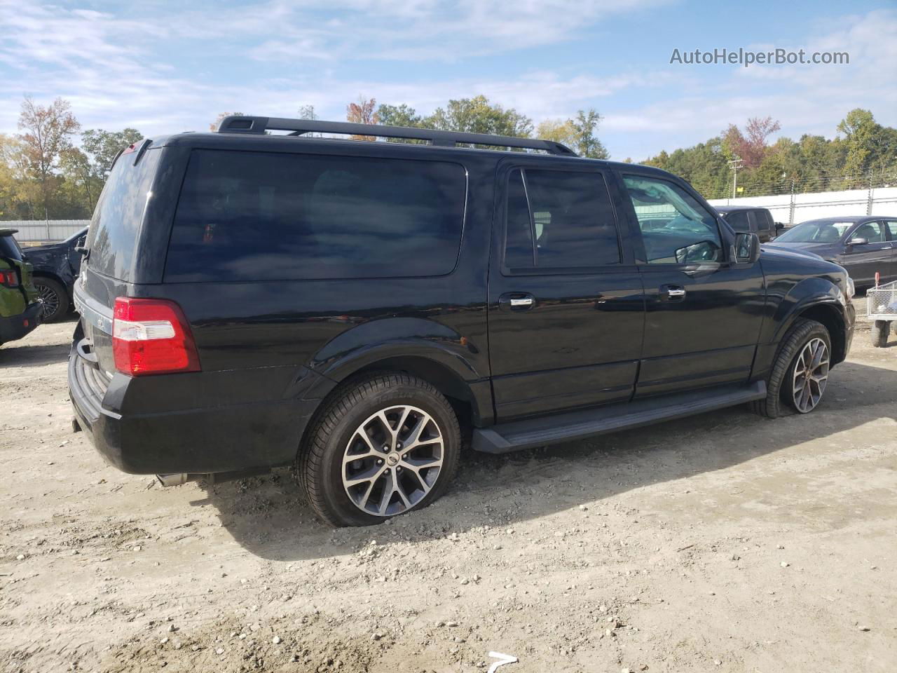 2016 Ford Expedition El Xlt Black vin: 1FMJK1JT0GEF14128