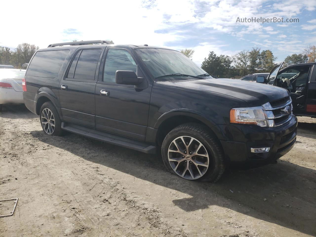 2016 Ford Expedition El Xlt Black vin: 1FMJK1JT0GEF14128