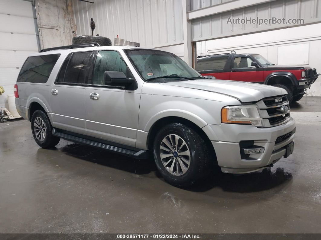 2017 Ford Expedition El Xlt Silver vin: 1FMJK1JT0HEA06100