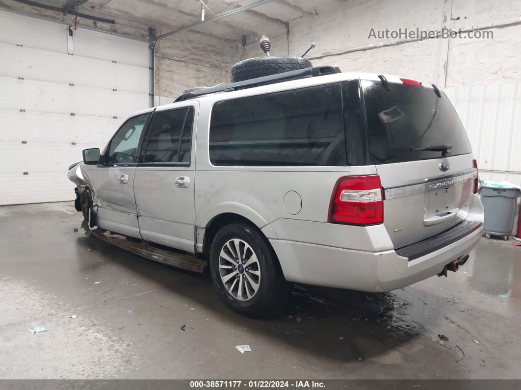 2017 Ford Expedition El Xlt Silver vin: 1FMJK1JT0HEA06100