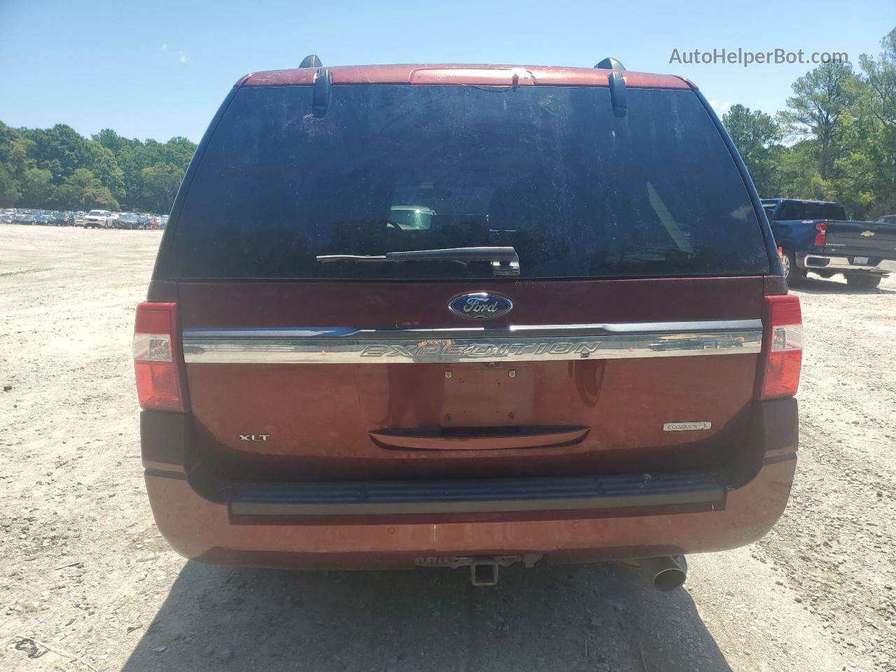 2017 Ford Expedition El Xlt Burgundy vin: 1FMJK1JT1HEA50963