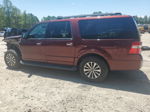 2017 Ford Expedition El Xlt Burgundy vin: 1FMJK1JT1HEA50963