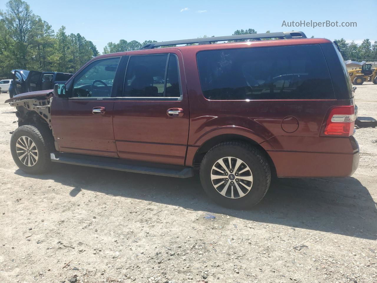 2017 Ford Expedition El Xlt Бордовый vin: 1FMJK1JT1HEA50963