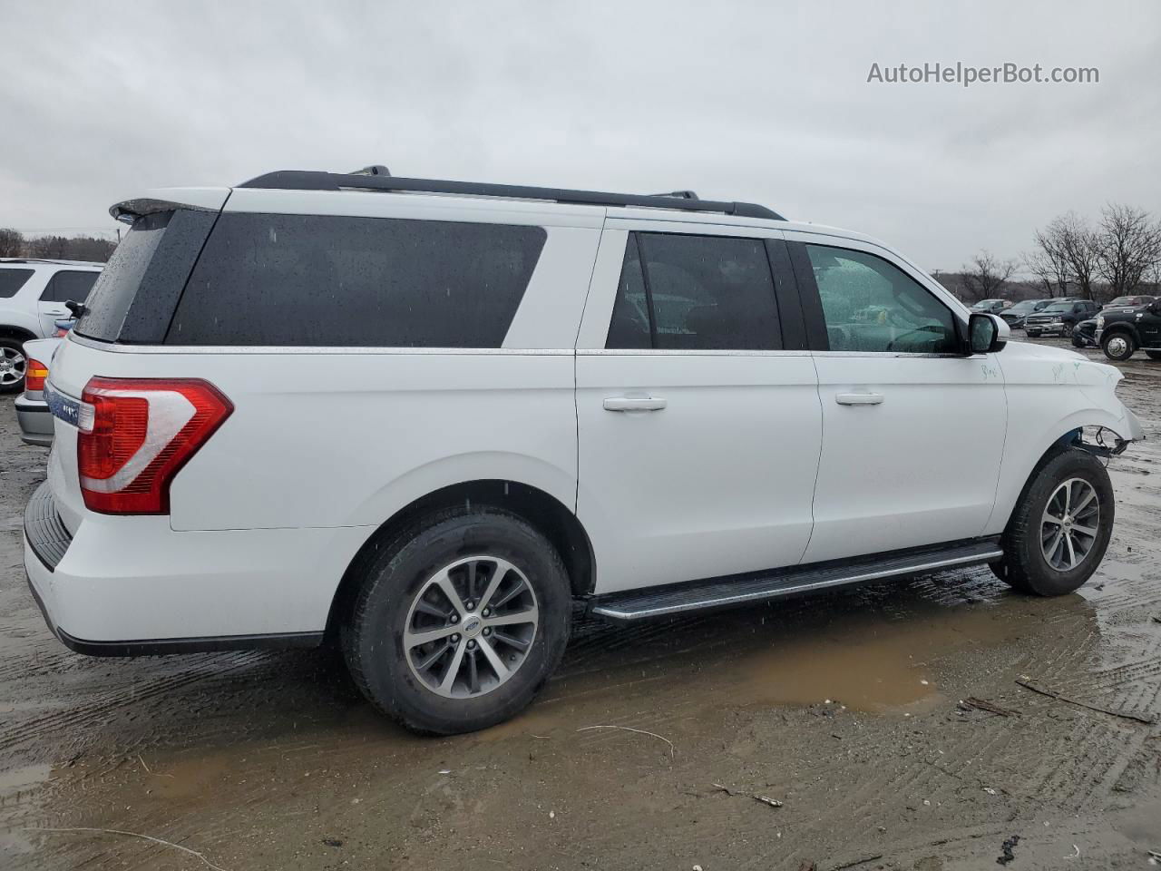 2018 Ford Expedition Max Xlt White vin: 1FMJK1JT1JEA12901