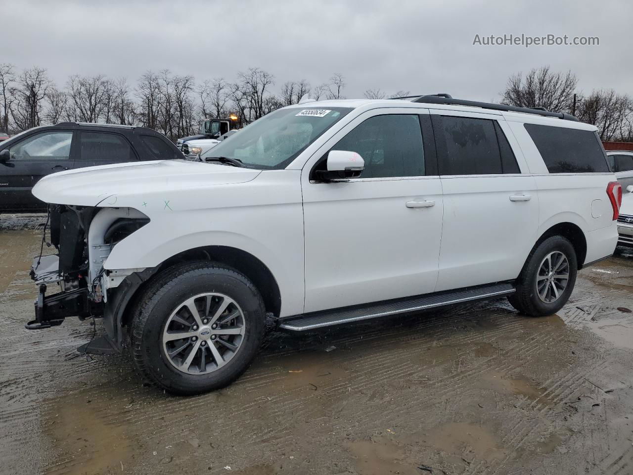 2018 Ford Expedition Max Xlt White vin: 1FMJK1JT1JEA12901