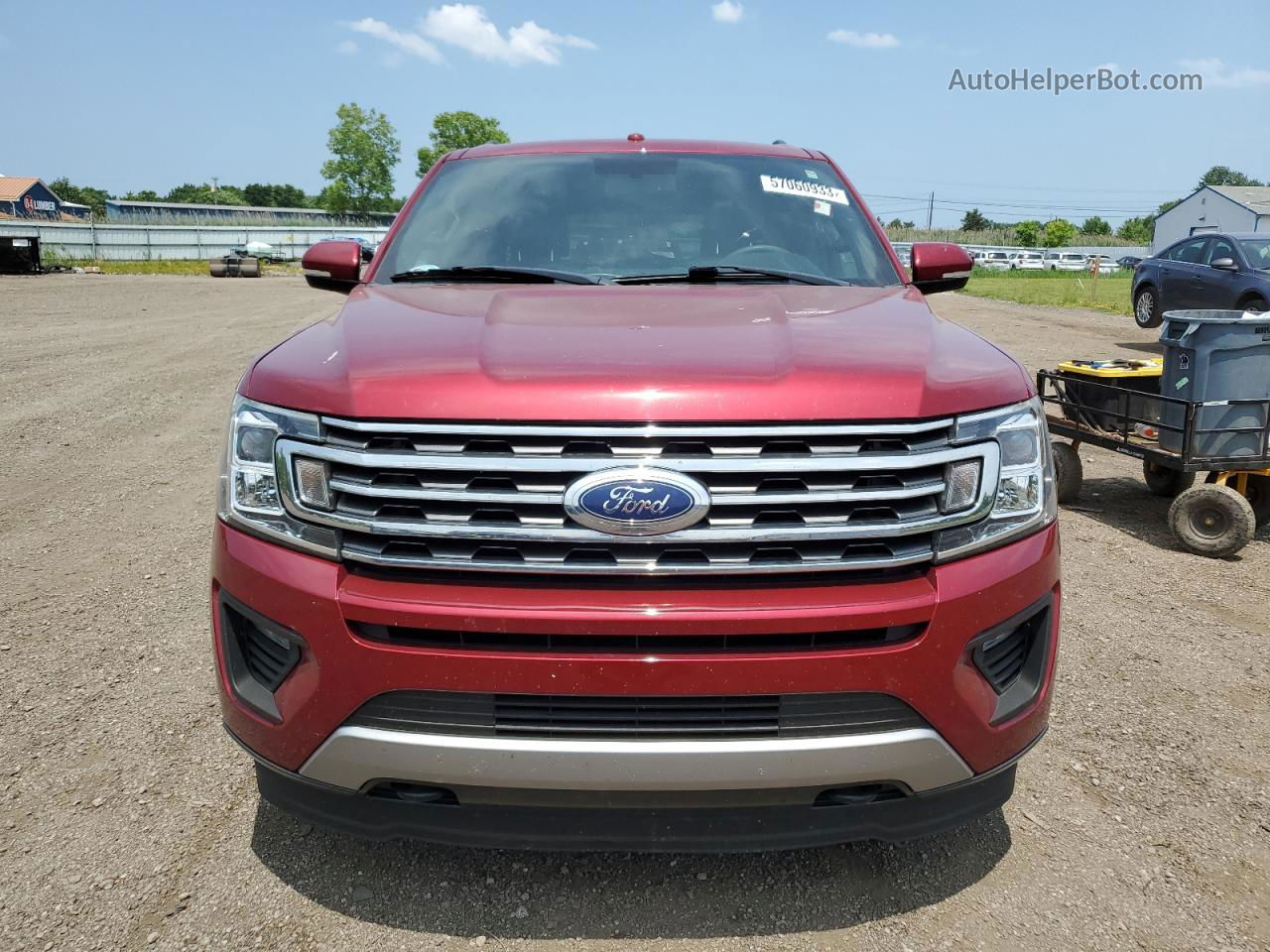 2018 Ford Expedition Max Xlt Red vin: 1FMJK1JT1JEA30072