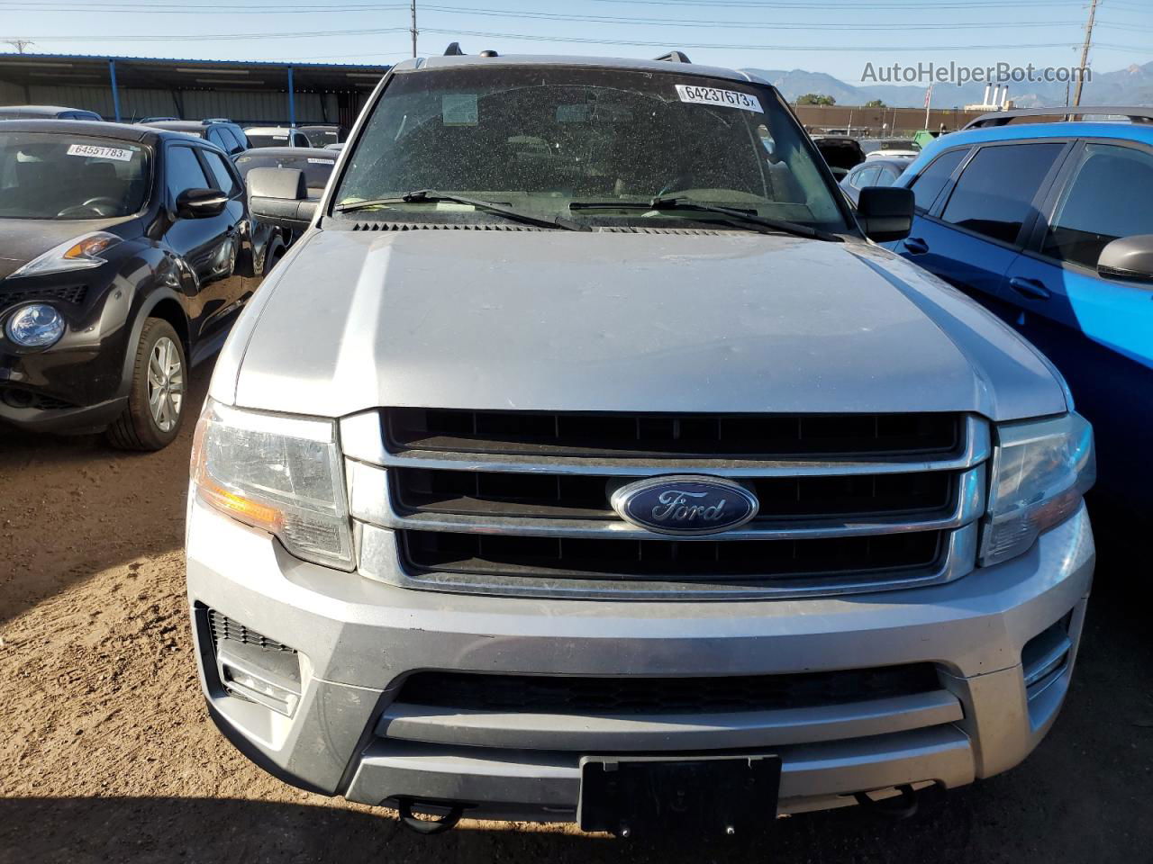 2016 Ford Expedition El Xlt Серебряный vin: 1FMJK1JT2GEF50273