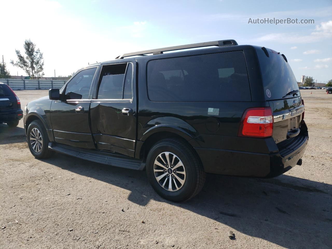 2017 Ford Expedition El Xlt Black vin: 1FMJK1JT2HEA07183