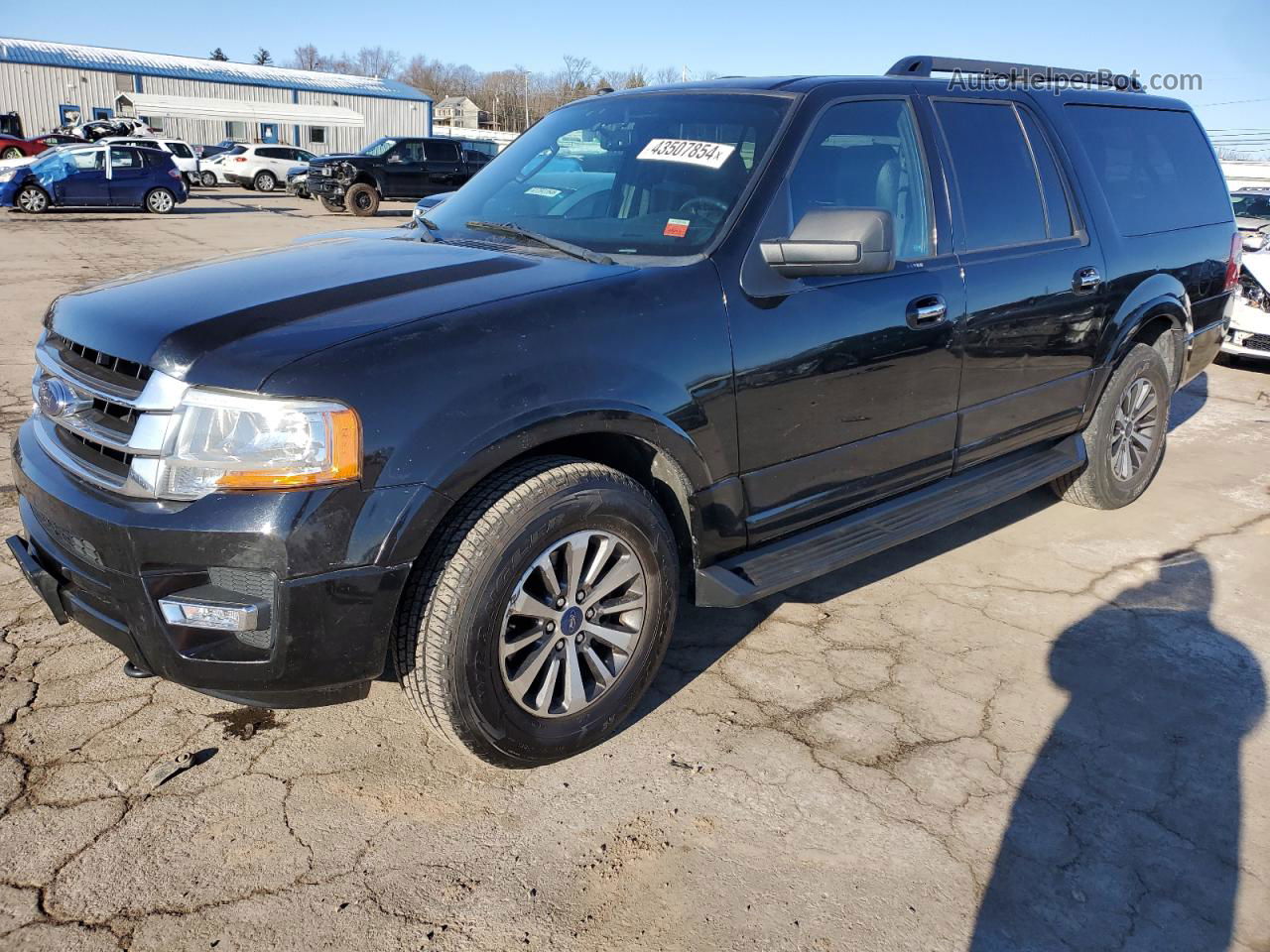 2017 Ford Expedition El Xlt Черный vin: 1FMJK1JT2HEA07197