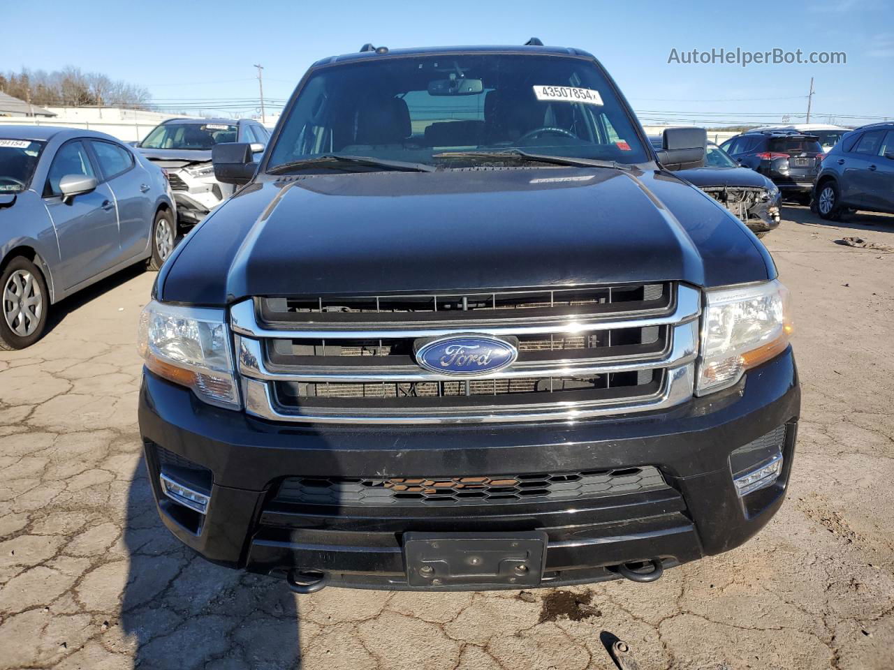 2017 Ford Expedition El Xlt Black vin: 1FMJK1JT2HEA07197