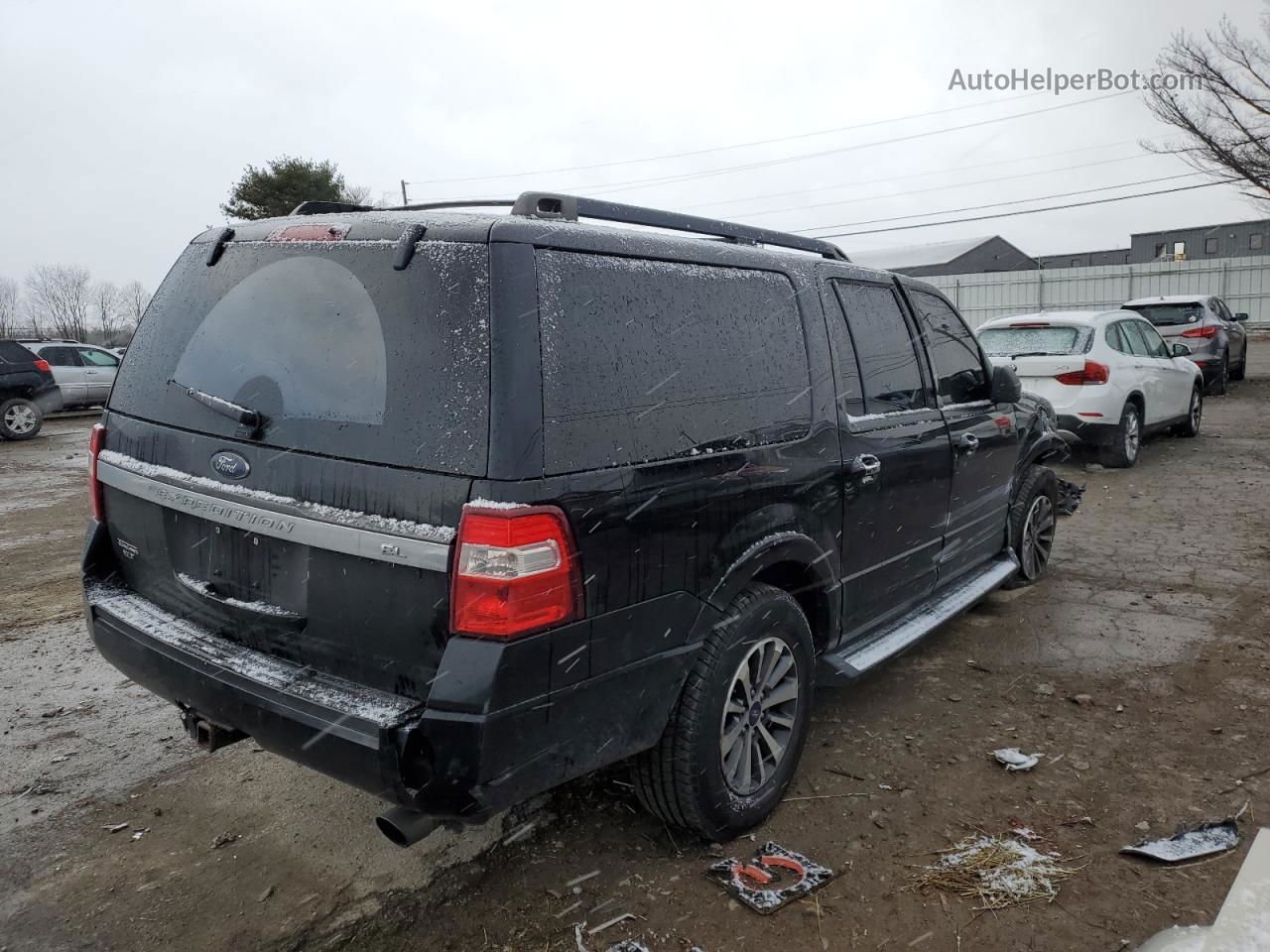 2017 Ford Expedition El Xlt Black vin: 1FMJK1JT2HEA17597