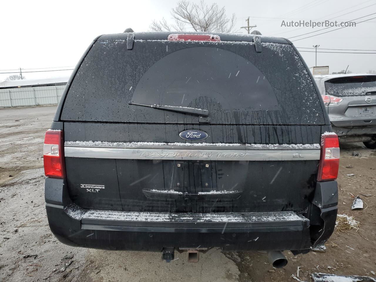 2017 Ford Expedition El Xlt Black vin: 1FMJK1JT2HEA17597