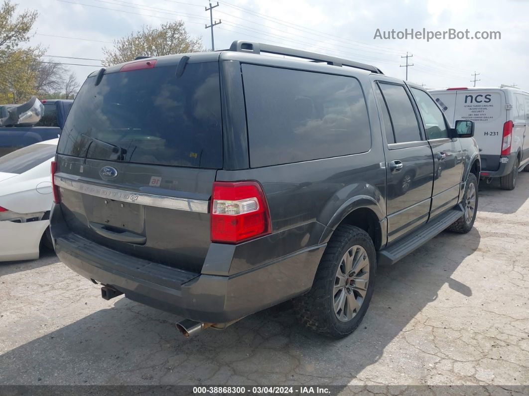 2017 Ford Expedition El Xlt Gray vin: 1FMJK1JT2HEA39986