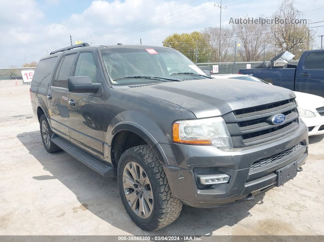 2017 Ford Expedition El Xlt Gray vin: 1FMJK1JT2HEA39986