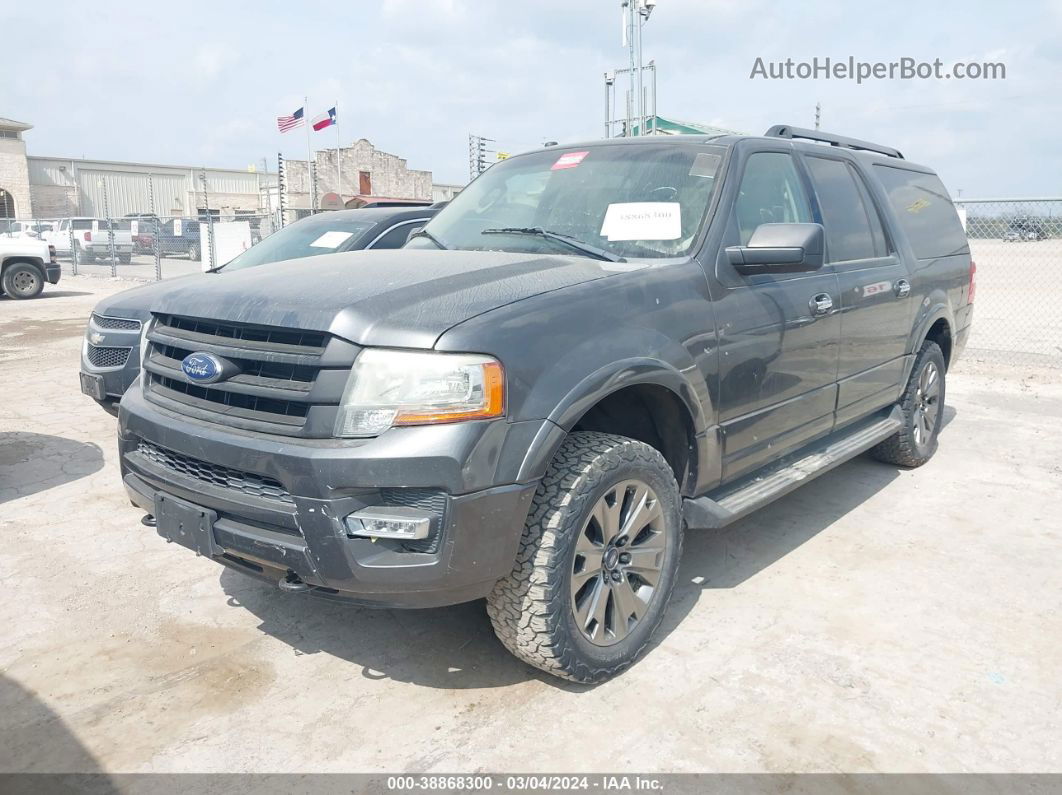 2017 Ford Expedition El Xlt Gray vin: 1FMJK1JT2HEA39986