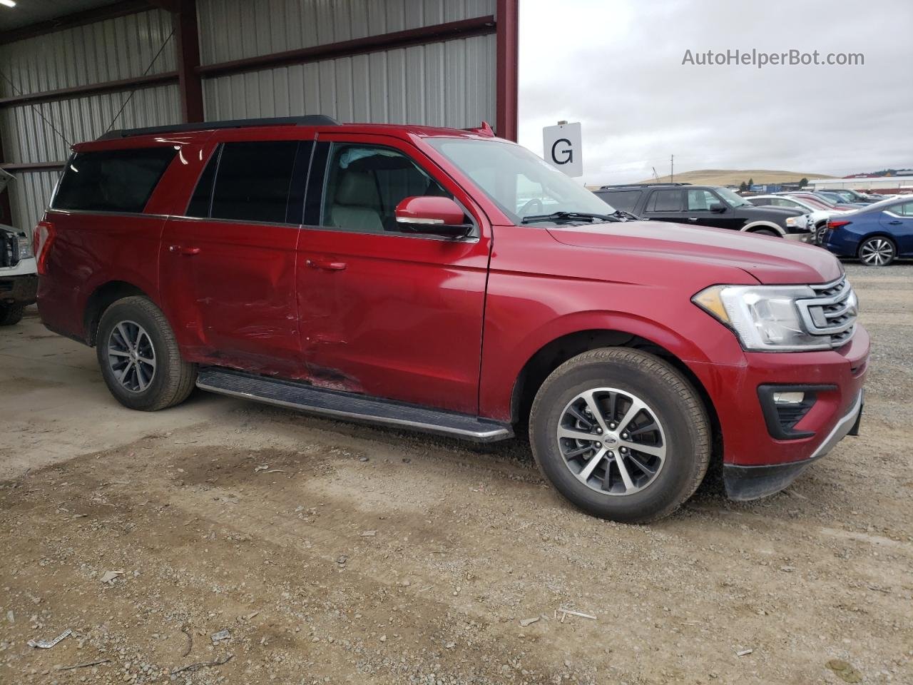 2018 Ford Expedition Max Xlt Maroon vin: 1FMJK1JT2JEA59841