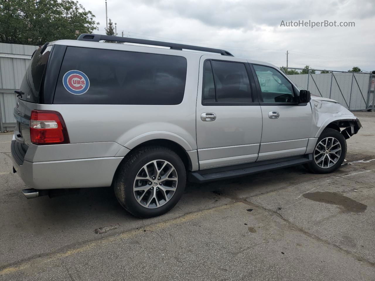 2016 Ford Expedition El Xlt Silver vin: 1FMJK1JT3GEF14575