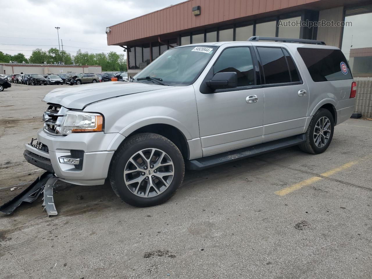 2016 Ford Expedition El Xlt Silver vin: 1FMJK1JT3GEF14575