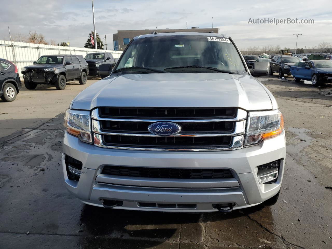 2016 Ford Expedition El Xlt Silver vin: 1FMJK1JT3GEF46474