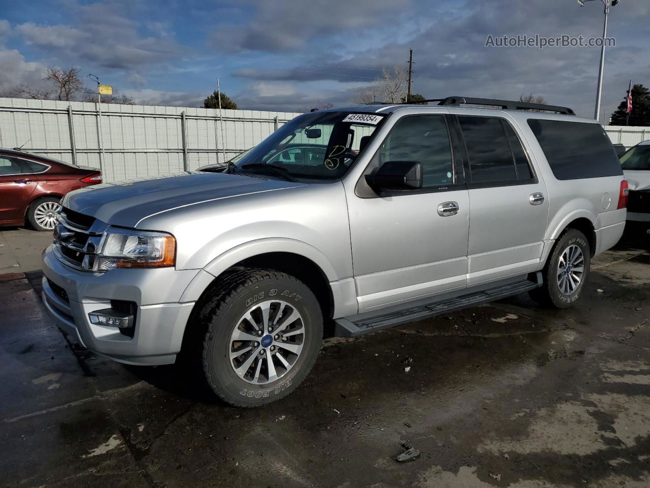 2016 Ford Expedition El Xlt Серебряный vin: 1FMJK1JT3GEF46474