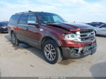 2017 Ford Expedition El King Ranch Burgundy vin: 1FMJK1JT3HEA33047