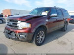 2017 Ford Expedition El King Ranch Burgundy vin: 1FMJK1JT3HEA33047