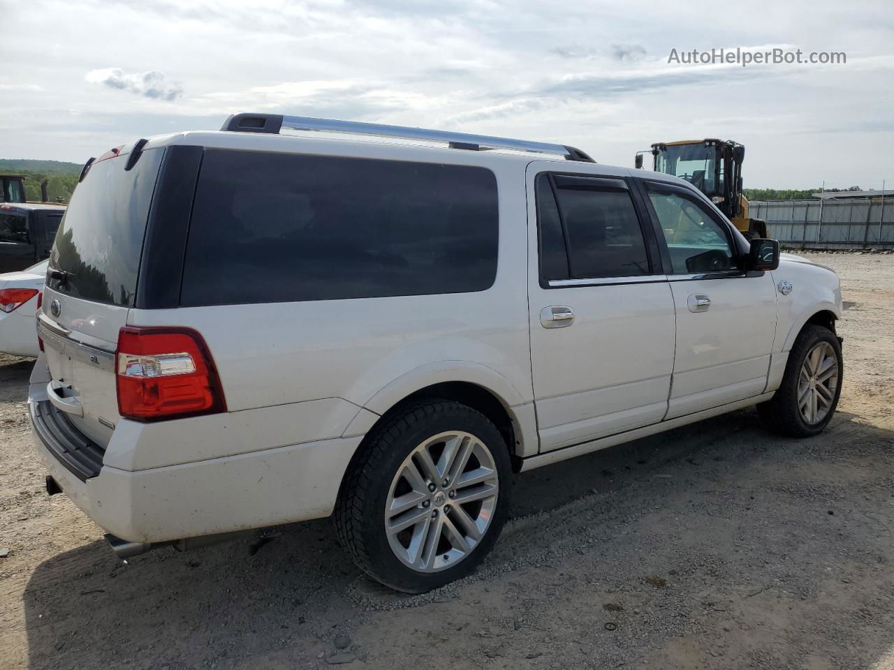 2017 Ford Expedition El Xlt White vin: 1FMJK1JT3HEA34649