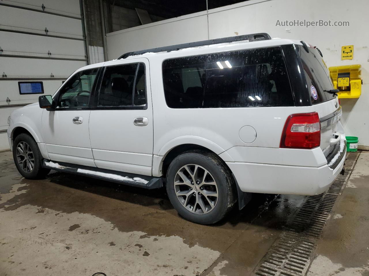 2016 Ford Expedition El Xlt White vin: 1FMJK1JT4GEF26752