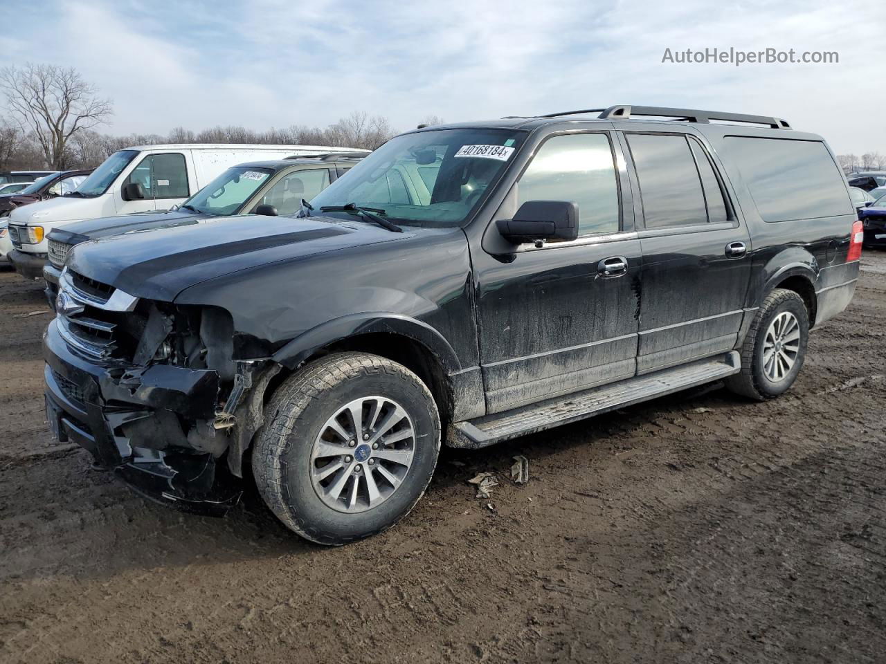 2016 Ford Expedition El Xlt Black vin: 1FMJK1JT4GEF36925