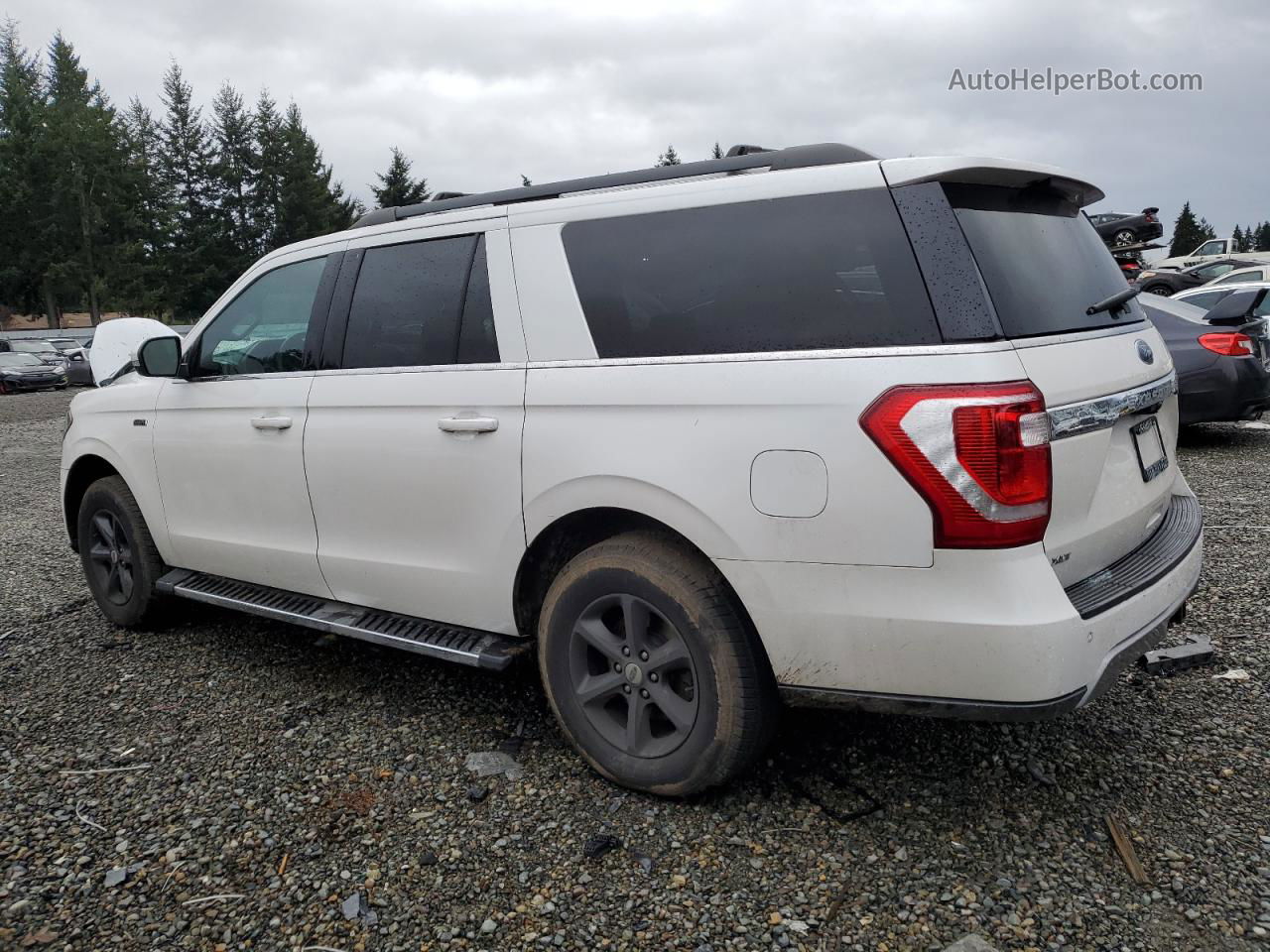 2018 Ford Expedition Max Xlt White vin: 1FMJK1JT4JEA18434