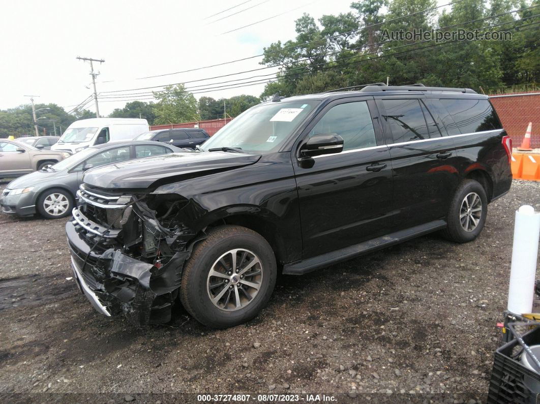 2020 Ford Expedition Max Xlt Black vin: 1FMJK1JT4LEA58631