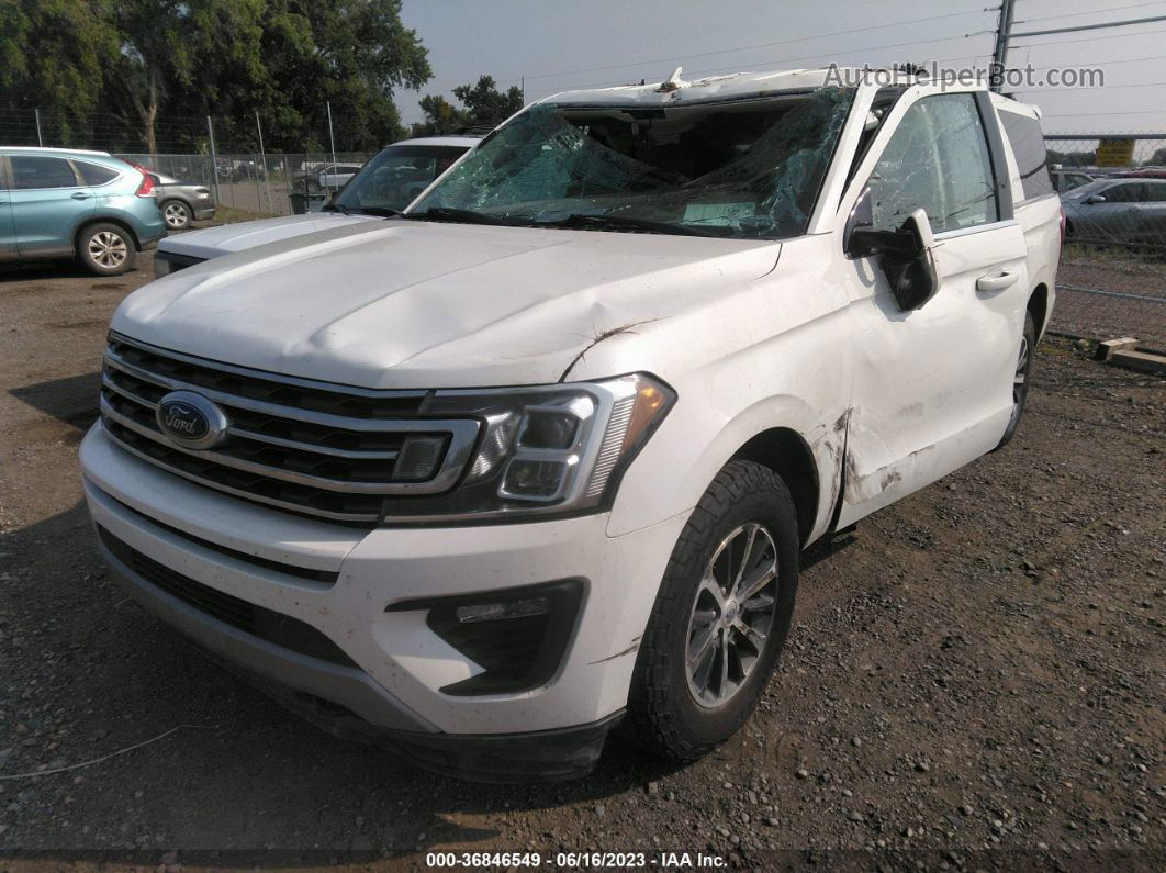 2020 Ford Expedition Max Xlt White vin: 1FMJK1JT4LEA73744