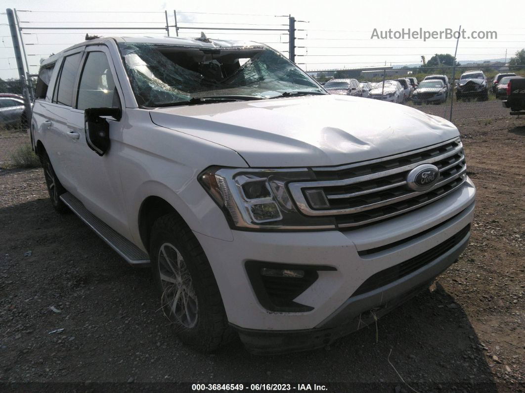 2020 Ford Expedition Max Xlt White vin: 1FMJK1JT4LEA73744