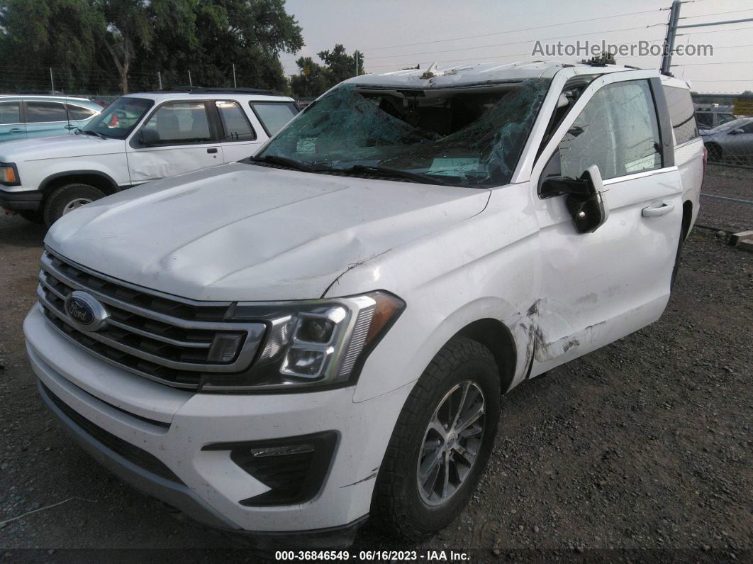 2020 Ford Expedition Max Xlt White vin: 1FMJK1JT4LEA73744